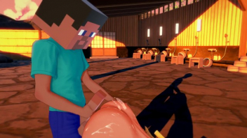 Minecraft Sex หนังเอ็กมายคราฟเย็ดกัน ไอหนุ่มเสื้อฟ้าจ้างสาวอนิเมะมากระแทกเล่นท่ายากแล้วก็จัดไปอีกหลายท่า ใช้บริการคุ้มค่า